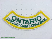 CJ'89 Ontario Camp Chief's Challenge